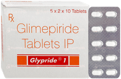 Glypride 1 Tablet 10 Glypride 1 Tablet 10